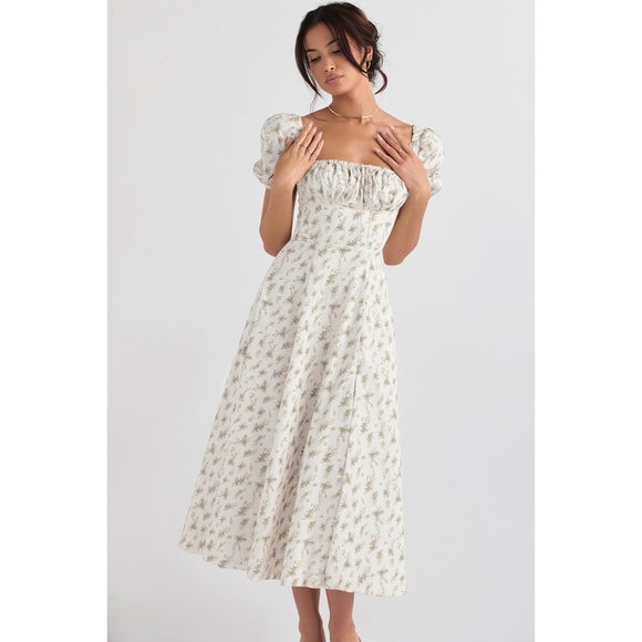 NEW House of CB Tallulah Dress Garden Print XS - Picture 8 of 13